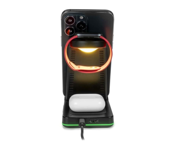 Thomson Stacja ładująca Apple 3w1 Budzik - 1350712 - zdjęcie 3